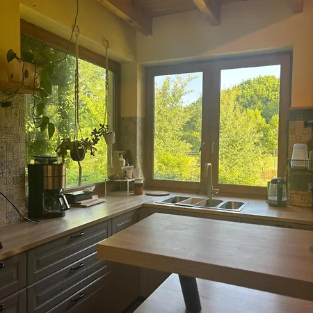 Ferienhaus Zrodlo Chillu - Dom Na Wynajem Nad Jeziorem Kaszuby
