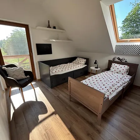 Zrodlo Chillu - Dom Na Wynajem Nad Jeziorem Kaszuby Ferienhaus *