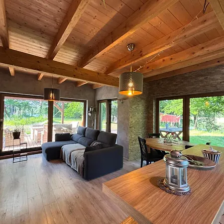 Zrodlo Chillu - Dom Na Wynajem Nad Jeziorem Kaszuby Ferienhaus *