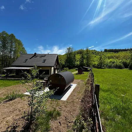 Ferienhaus Zrodlo Chillu - Dom Na Wynajem Nad Jeziorem Kaszuby Polczno